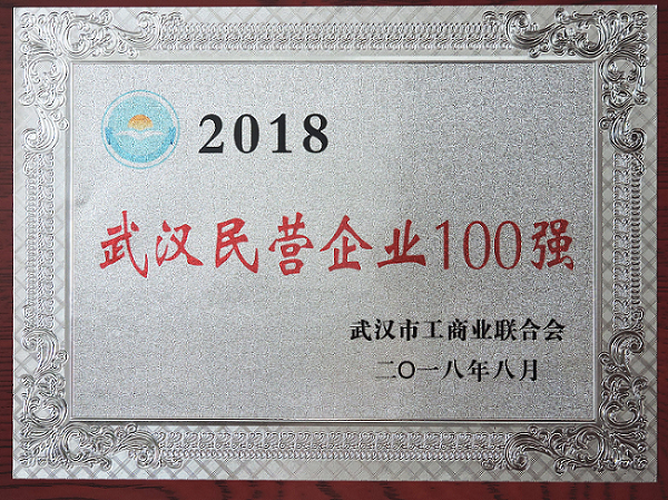 天馬建設(shè)集團(tuán)榮列“2018武漢民營(yíng)企業(yè)100強(qiáng)”第50位